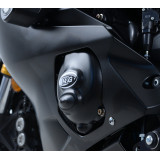 Couvre-carter gauche R&G RACING Race Series noir Yamaha YZF-R6