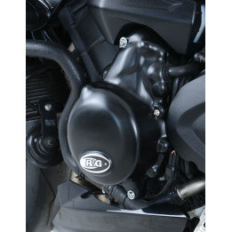 Couvre-carter gauche R&G RACING noir Triumph | Oxmoto