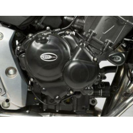 Couvre-carter droit R&G RACING noir Honda CB600F | Oxmoto
