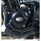 Couvre-carter gauche R&G RACING noir Kawasaki Z900 | Oxmoto