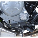 Slider moteur droit R&G RACING noir Kawasaki Z650 | Oxmoto