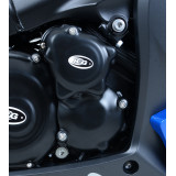 Couvres-carter droit (démareur & pompe à eau) R&G RACING noir Suzuki GSX1000S