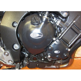 Couvre-carter droit R&G RACING noir Yamaha FZ8 | Oxmoto