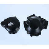 Kit de couvre-carter R&G RACING noir Kawasaki Versys-X 300