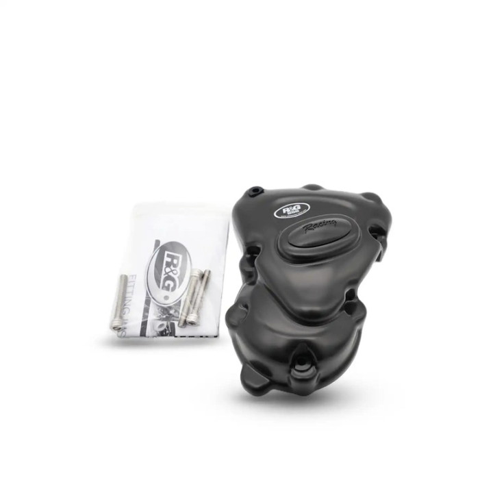 Kit de couvre-carter R&G RACING Timing - noir | Oxmoto