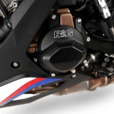 Couvre-carter gauche (alternateur) R&G RACING PRO noir ECC0287PRO