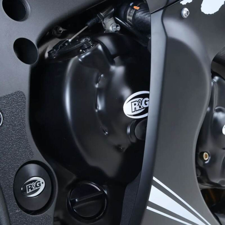 Couvre-carter droit (embrayage) R&G RACING PRO noir ECC0095PRO