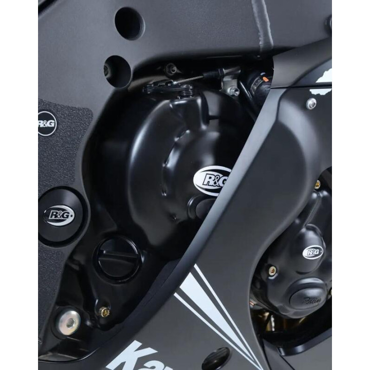 Couvre-carter droit (embrayage) R&G RACING PRO noir ECC0095PRO