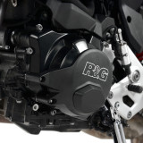 Kit de couvre-carter moteur (alternateur/embrayage) R&G RACING PRO noir KEC0177PRO
