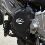 Couvre-carter gauche R&G RACING noir Suzuki SV650 | Oxmoto