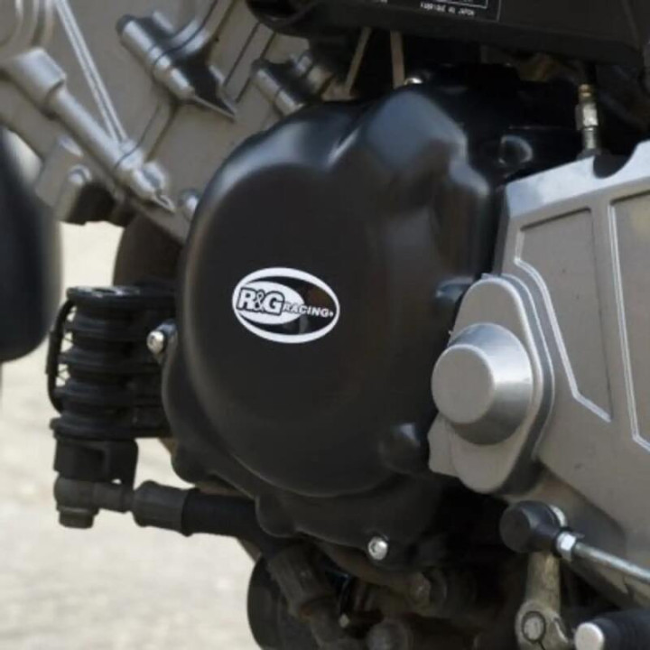 Couvre-carter gauche R&G RACING noir Suzuki SV650 | Oxmoto