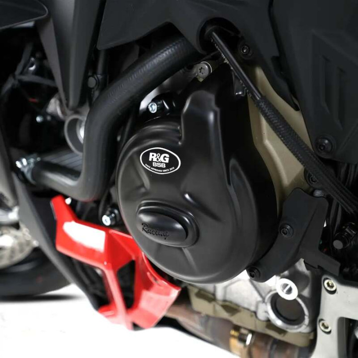 Protection carter moteur R&G Racing gauche ECC0443R | Oxmoto
