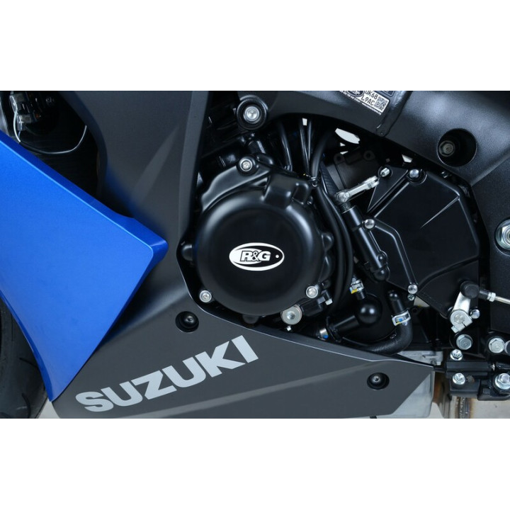 Kit couvre carters R&G RACING noir 3 pcs | Oxmoto