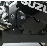 Couvre-carter droit R&G RACING noir Suzuki GSX-R750 | Oxmoto