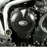 Couvre-carter droit (embrayage) R&G RACING noir Triumph Tiger 800