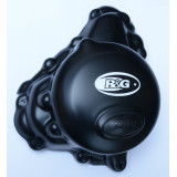 Couvre-carter gauche R&G RACING Race Series noir Triumph ECC0141R