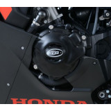Couvre-carter gauche R&G RACING noir Honda CBR1000RR ECC0235BK