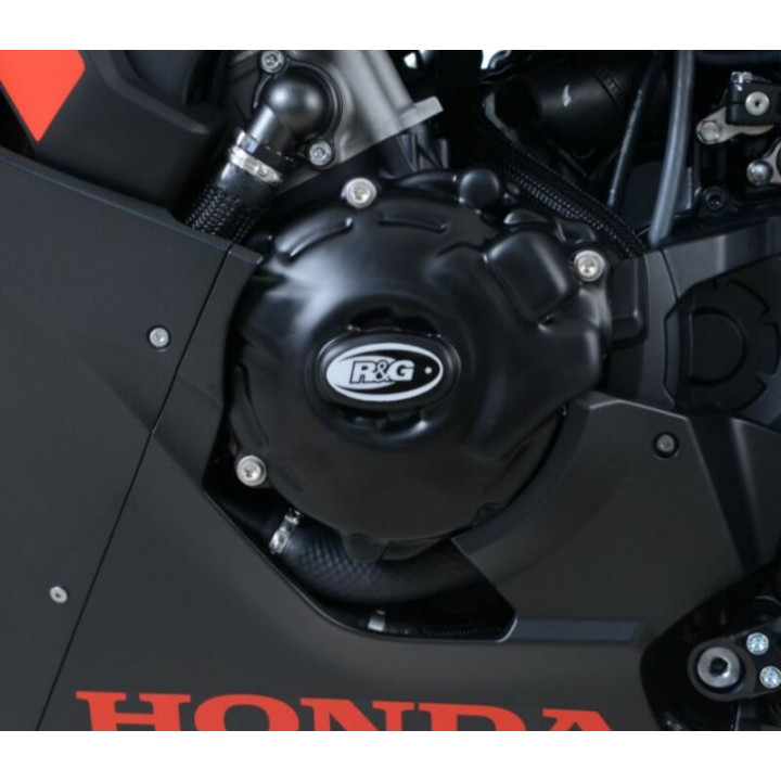 Couvre-carter gauche R&G RACING noir Honda CBR1000RR ECC0235BK