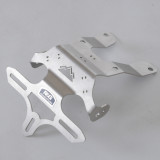 Support de plaque R&G RACING argent KTM | Oxmoto