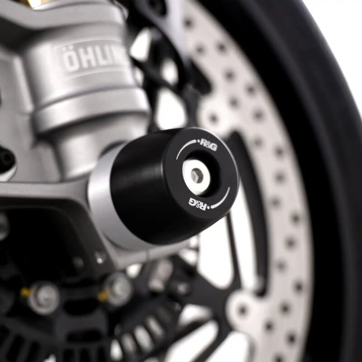 Protection de fourche R&G Racing FP0336BK | Oxmoto