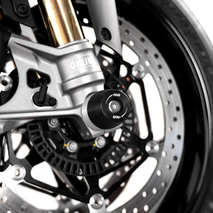 Protection de fourche R&G Racing FP0336BK | Oxmoto