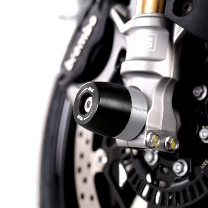 Protection de fourche R&G Racing FP0336BK | Oxmoto