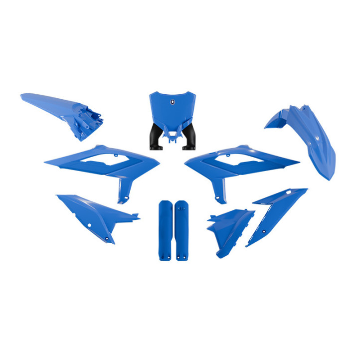 Kit plastique 6 pièces Racetech - bleu R-KITBET-BL0-626