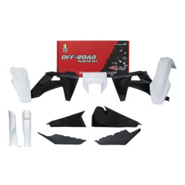 Kit plastiques Racetech R-KITHSQ-NR0-620 | Oxmoto
