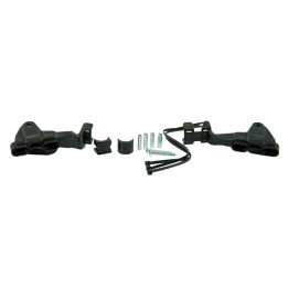 Kit de montage Racetech protège-main HP1/HP2 noir R-KITSUPHP1NR