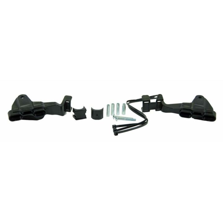 Kit de montage Racetech protège-main HP1/HP2 noir R-KITSUPHP1NR