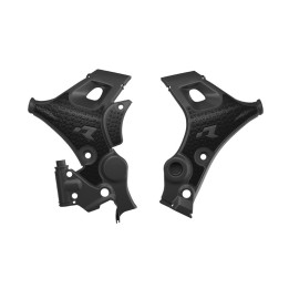 Protections de cadre Racetech - noir R-PRTALPNR024 | Oxmoto