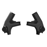 Protections de cadre Racetech - noir R-PRTSURNR004 | Oxmoto