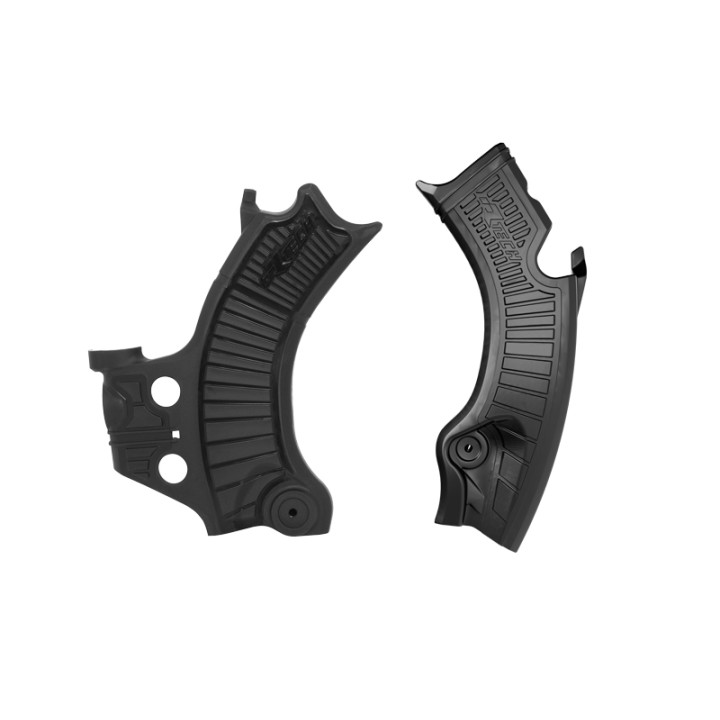 Protections de cadre Racetech - noir R-PRTCRFNR002 | Oxmoto