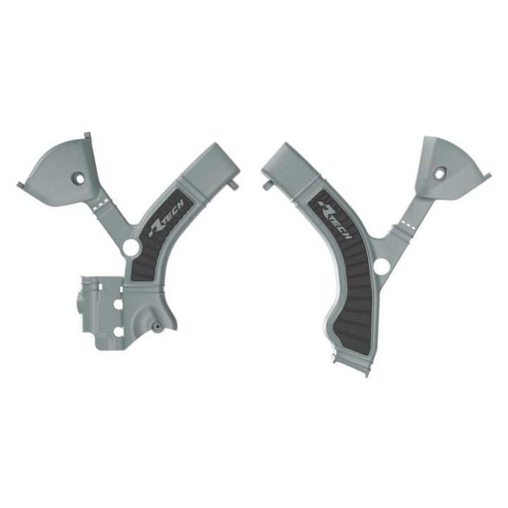 Protections de cadre Racetech - gris/noir R-PRTTRIGRNR0