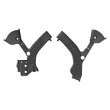 Protections de cadre Racetech - noir R-PRTTRINR000 | Oxmoto
