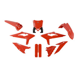 Kit plastique 6 pièces Racetech - rouge | Oxmoto