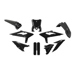 Kit plastique 6 pièces Racetech - noir R-KITBET-NR0-626