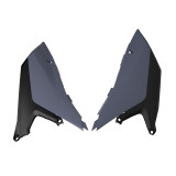 Plaques latérales Racetech - gris | Oxmoto