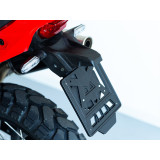 Support de plaque Racetech - noir | Oxmoto