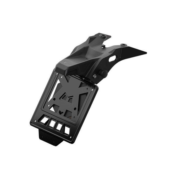 Support de plaque Racetech - noir | Oxmoto