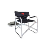 Chaise de paddock pliante Racetech - noir | Oxmoto