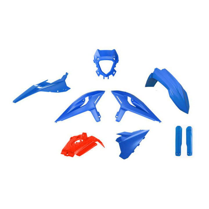 Kit plastiques Racetech R-KITBET-BL1-225 | Oxmoto