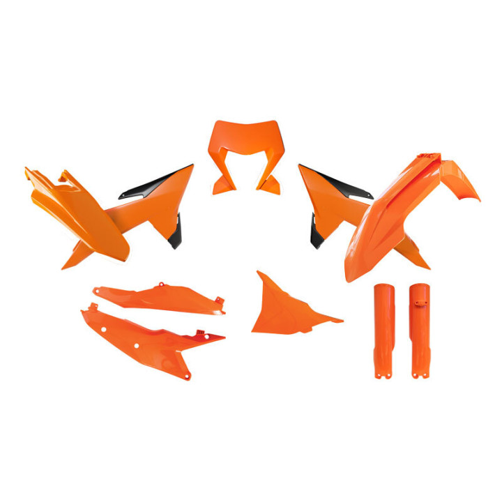 Kit plastiques Racetech - 7 pièces R-KITKTM-AR0-706 | Oxmoto