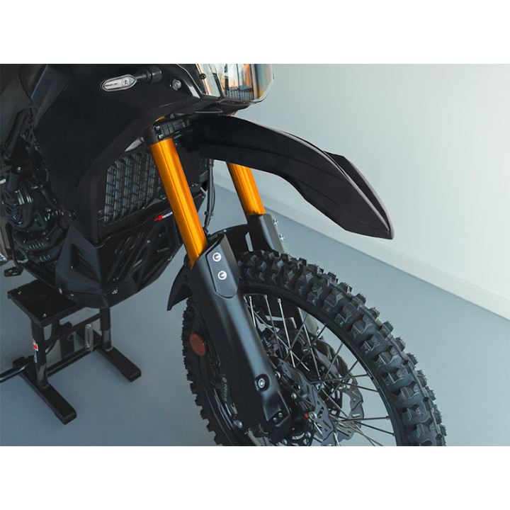 Kit garde-boue avant et protections de fourche Racetech - noir