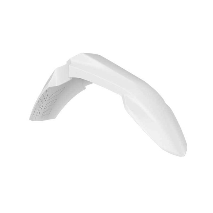 Garde-boue avant ventilé Racetech - blanc | Oxmoto