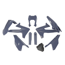 Kit plastique Racetech 7 pièces - gris | Oxmoto