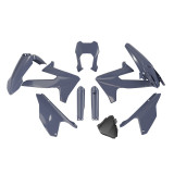 Kit plastique Racetech 7 pièces - gris | Oxmoto