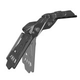 Support de plaque d'immatriculation avec feu arrière Racetech T7 Revolution