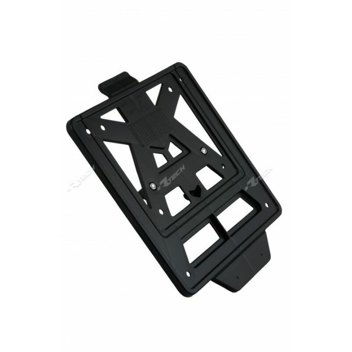Support de plaque Racetech noir | Oxmoto