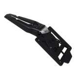 Support de plaque d'immatriculation 60° Racetech avec lumière LED